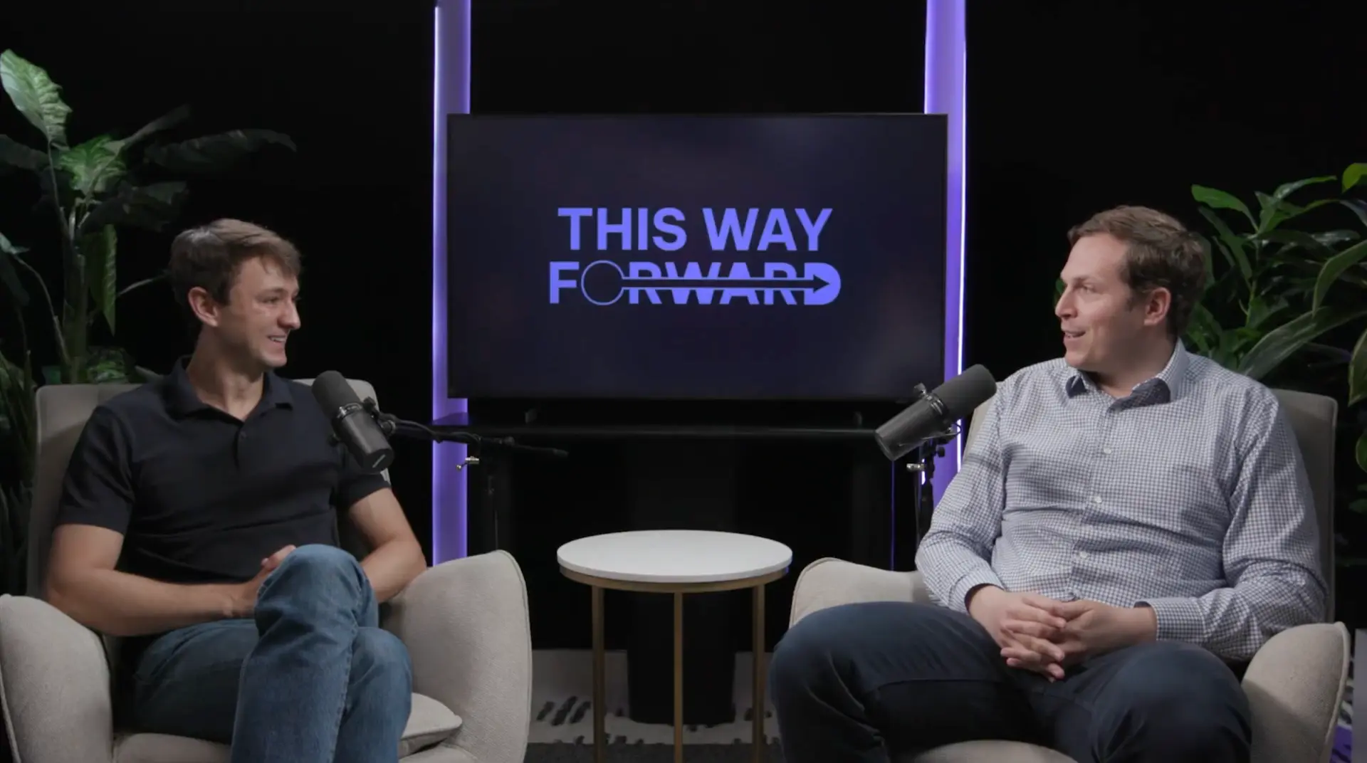 This Way Forward podcast · studio still