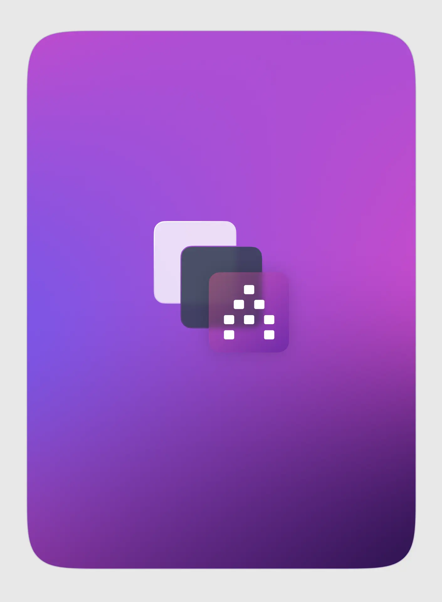 Integrations gradient key visual